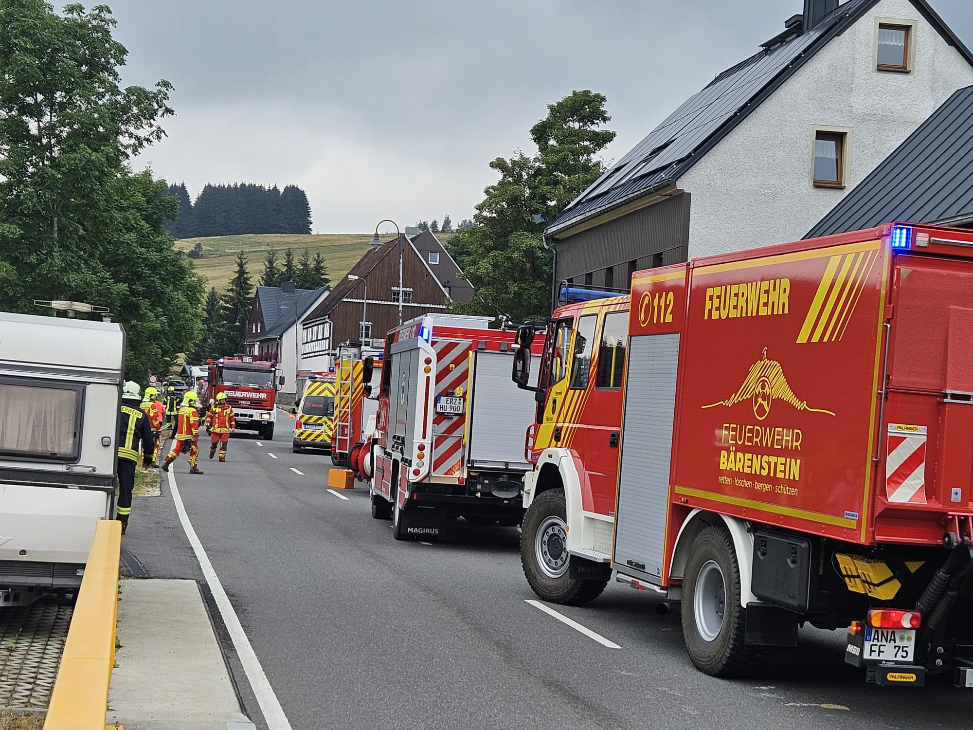 Einsatzfoto Technische Hilfeleistung Verkehrsunfall